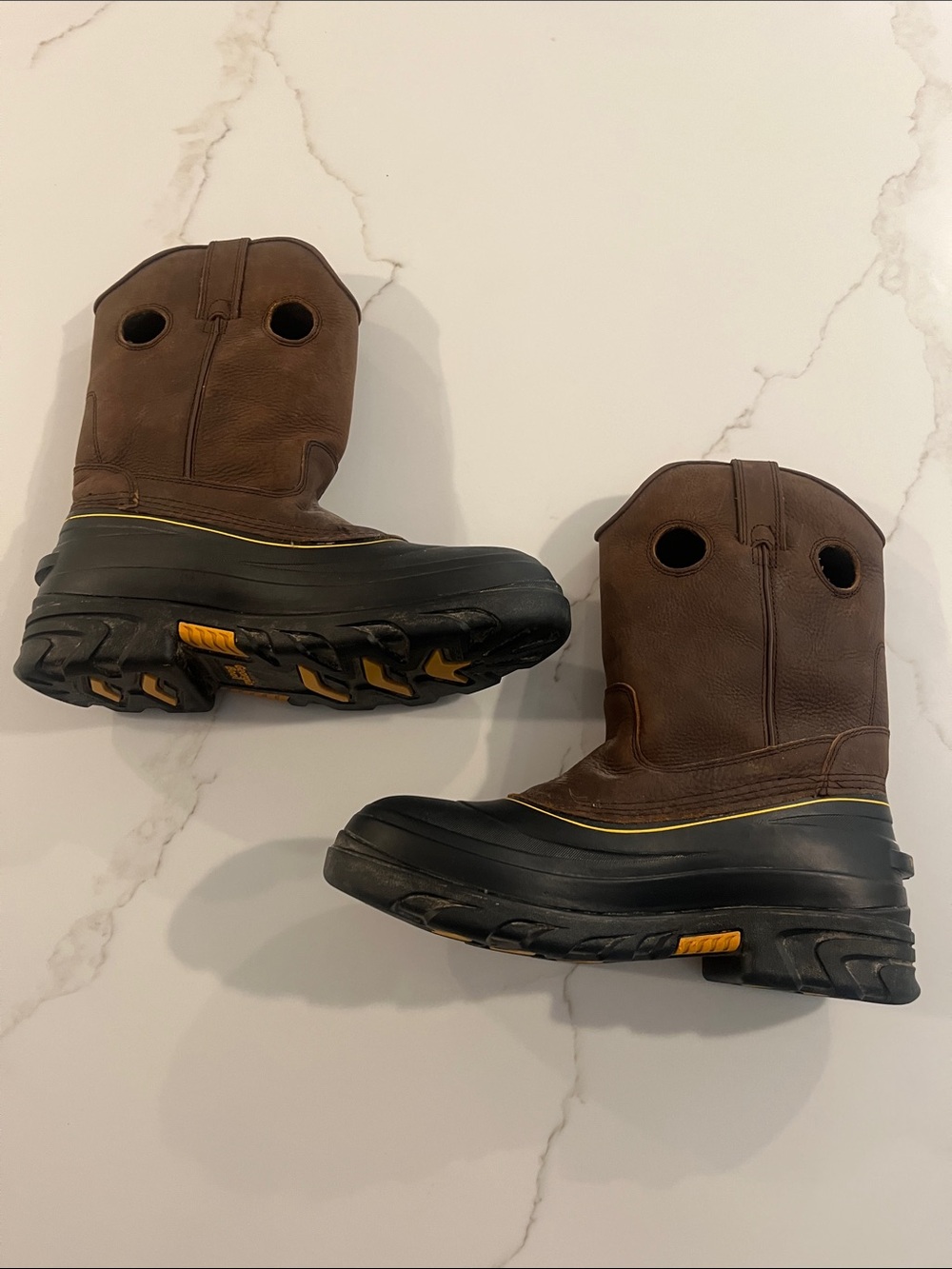 Georgia Boot Men 10M Muddog 11" Waterproof Work Boots GB00229TS Dark Brown - Picture 8 of 11